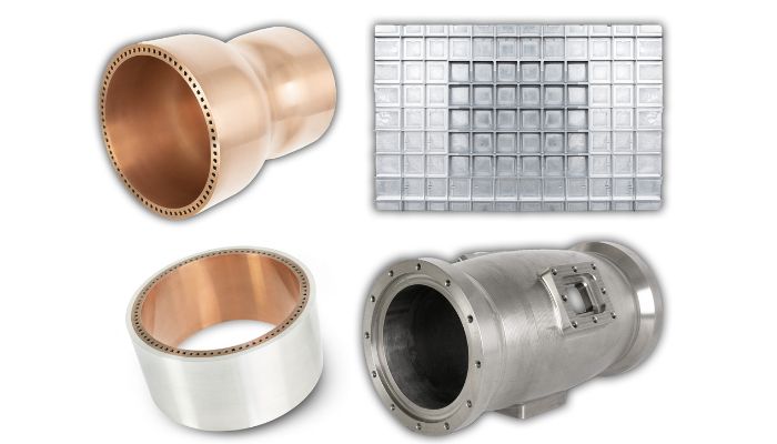 Parts made using cold spray additive manufacturing
